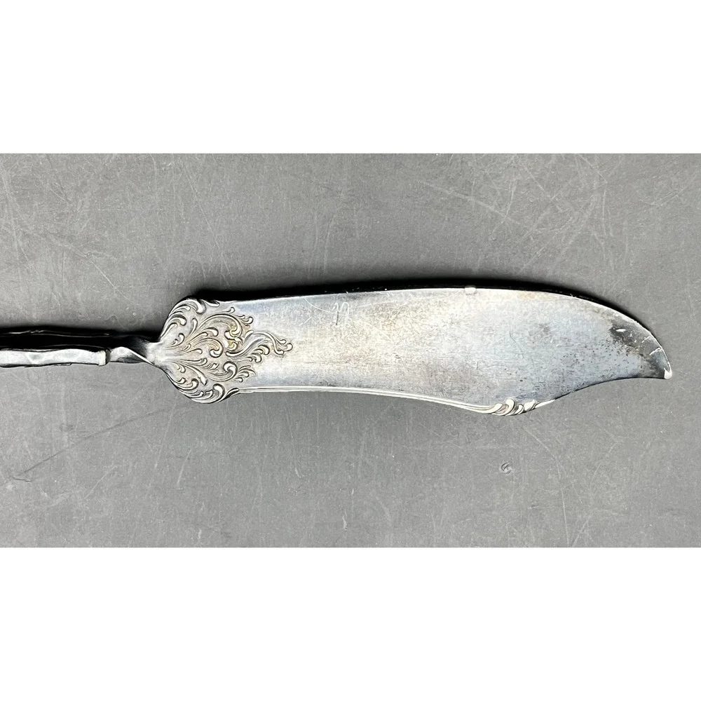 Rogers &‎ Hamilton Monarch 1895 Silver Plate Master Butter Knife Ornate 7